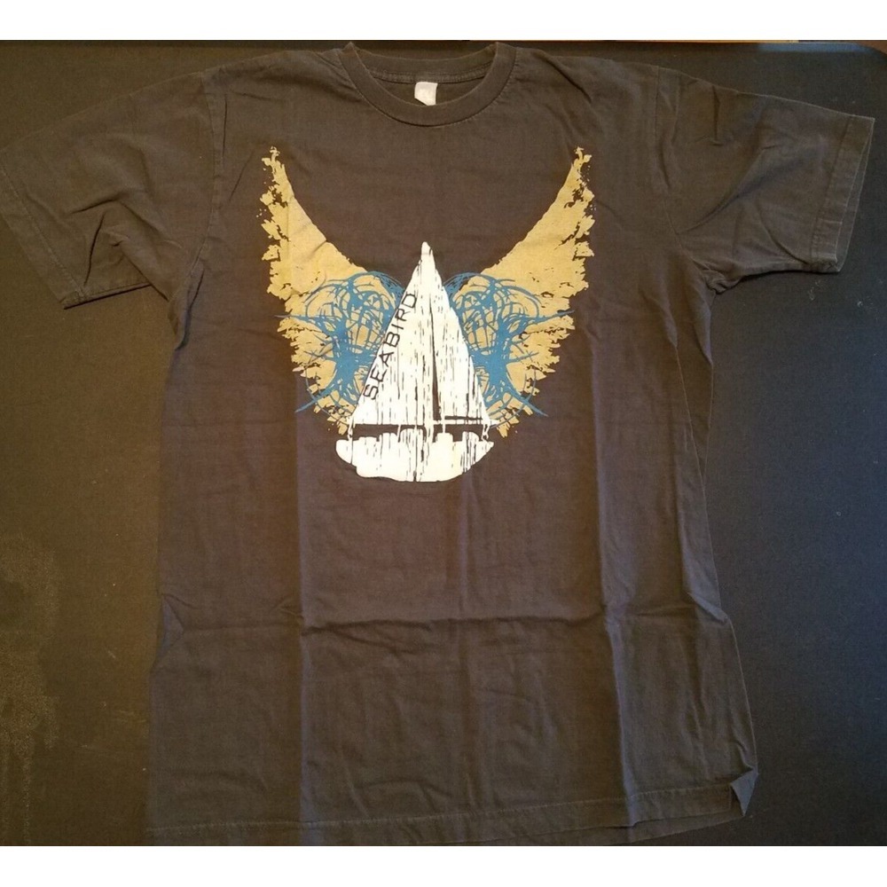 Mens Seabird Boat‎ Wings T shirt Size M?